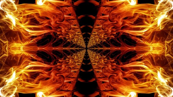 Огонь обои