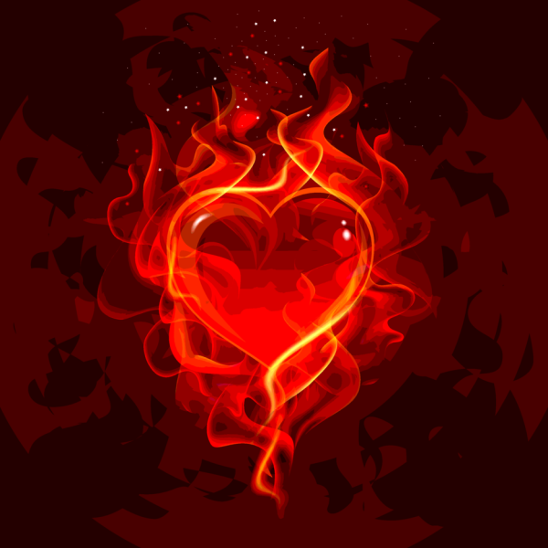 Огонь сердце