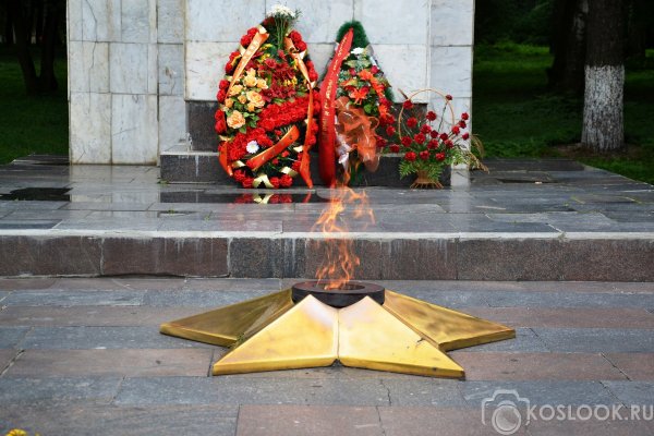 Памятники с вечным огнем Великой Отечественной войны