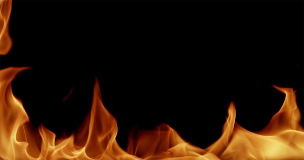 Огненный фон