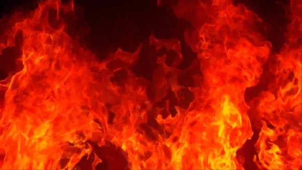 Пожар футаж