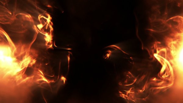 Красивый фон пламя