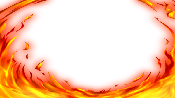 Огненная рамка для фотошопа