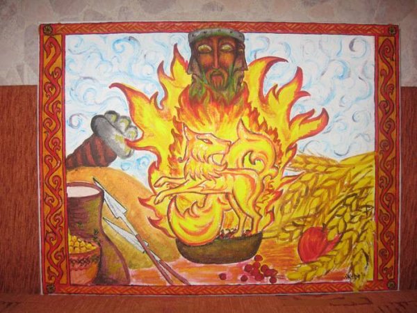 Бог Семаргл Огнебог