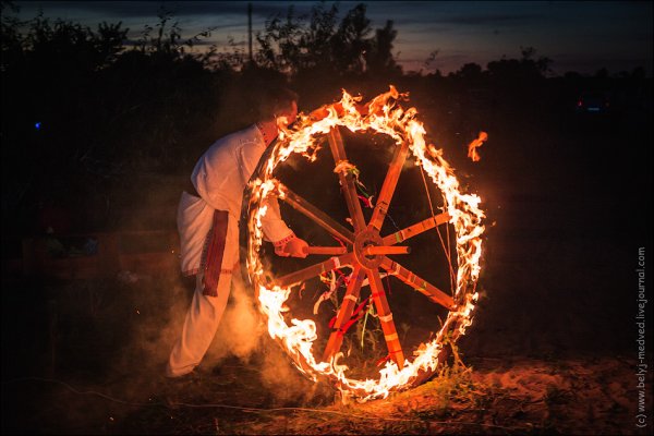 Огненное колесо Ивана Купала