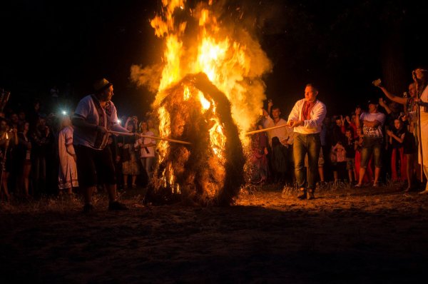 Ивана Купала купальский костер