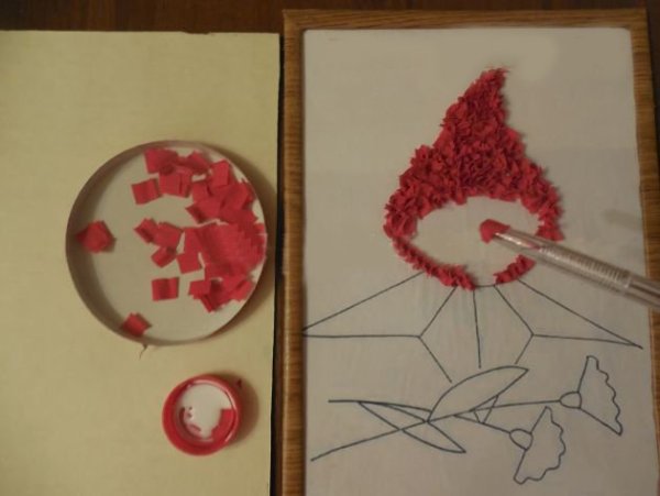 Поделка к 9 мая из салфеток