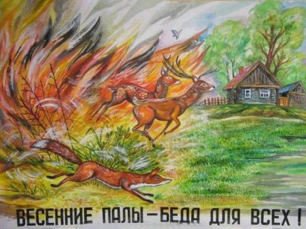 Весенние палы рисунки