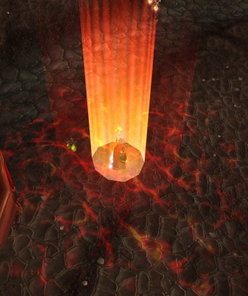 Wow телепорт колонны огонь