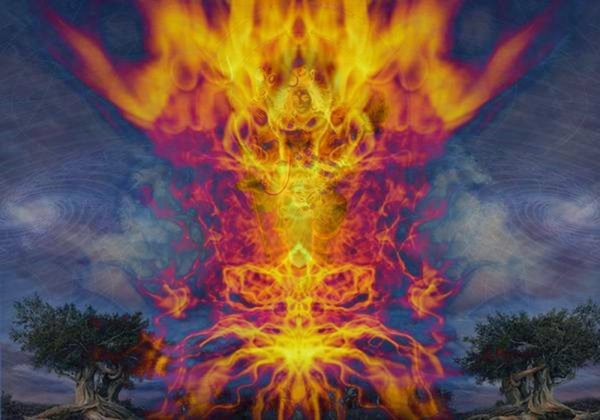 Шива Огненный столб