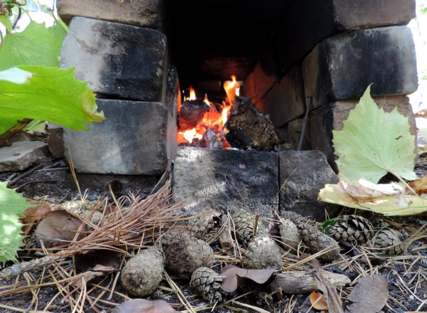 Огонь в печурке