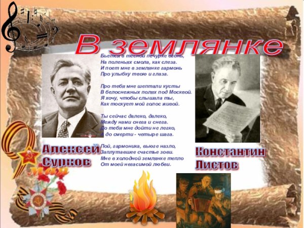 Бьется в печурке огонь