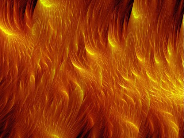 Огненно золотой фон