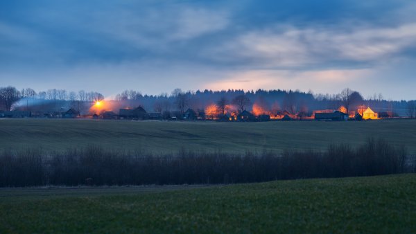 Деревня на горизонте