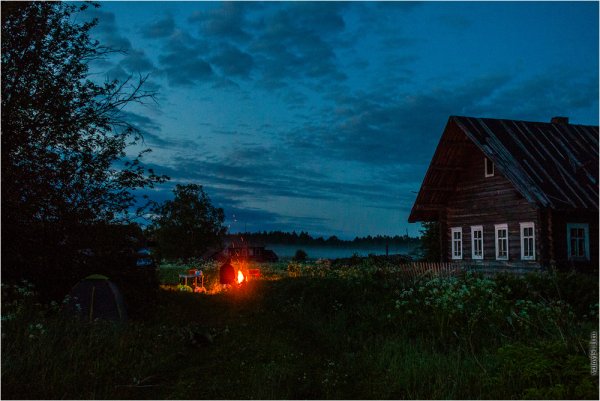 Ночь в деревне