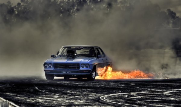 Dodge Charger Burnout