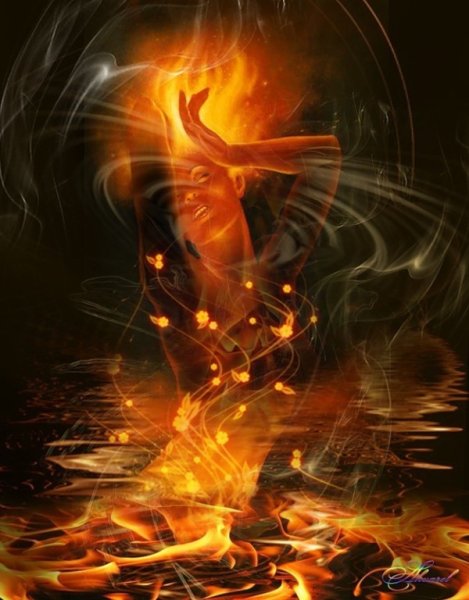 Танцующая в пламени