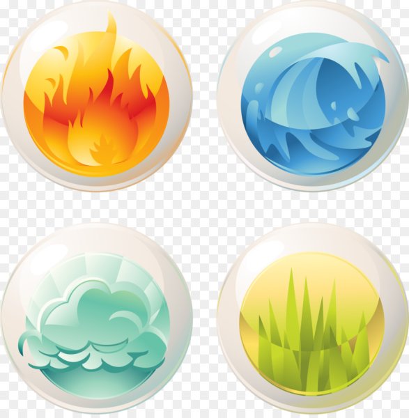 4 Элемента стихий огонь вода земля воздух