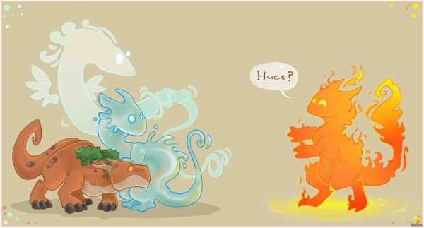 Четыре стихии животные