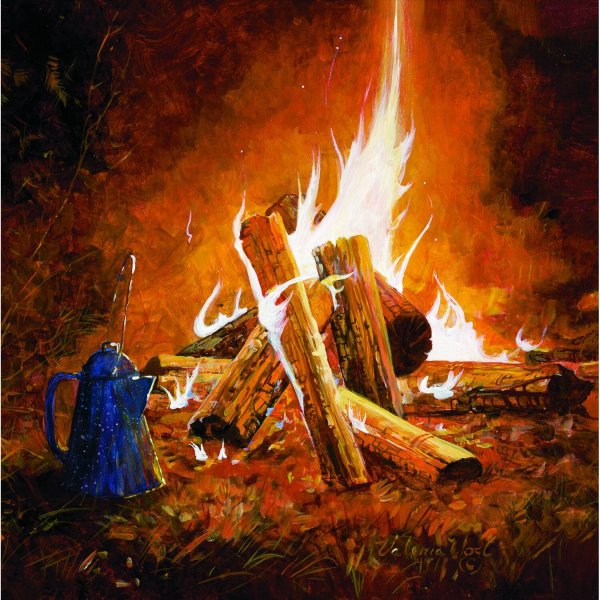 Натюрморт с костром