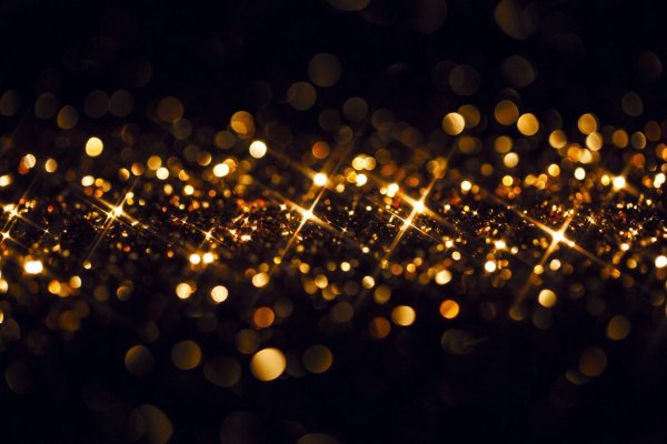 Блестки на черном фоне