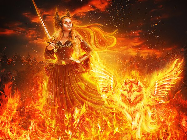 Кагуцути богиня огня аниме