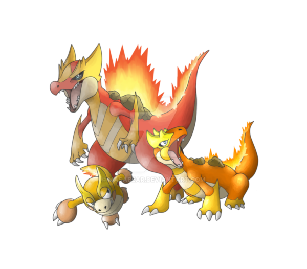 Покемон драгон лайн