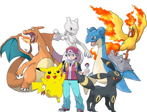 Pokemon Fire Red покемоны