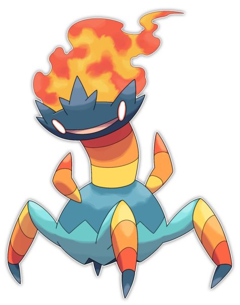 Покемоны огненного типа