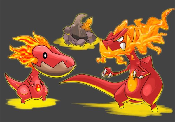 Огненные покемоны