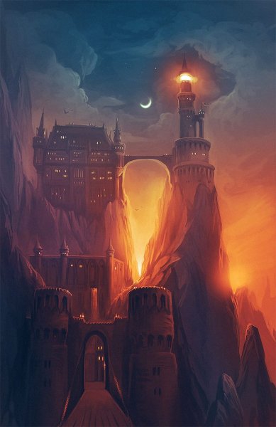 Замок Дискордия темная башня