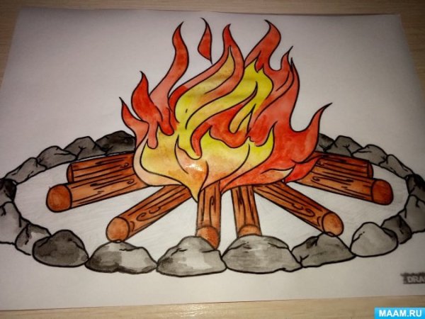 Выжигание на конкурс огонь друг огонь враг