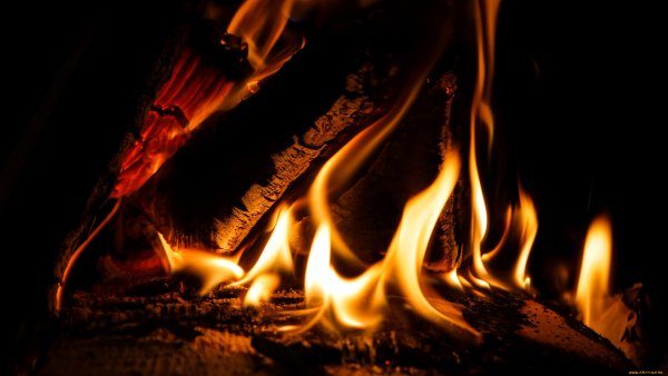 Огонь обои