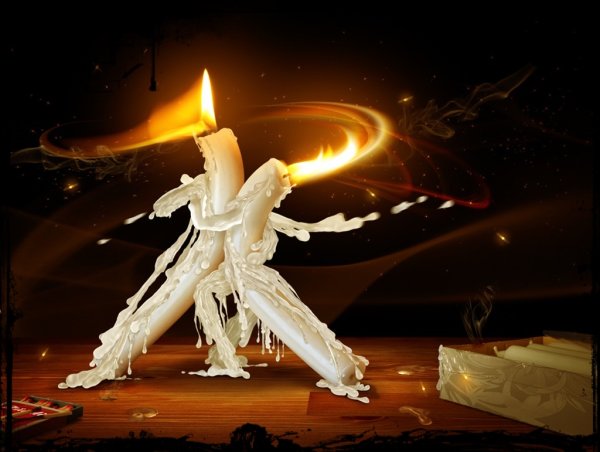 Танцующие свечи