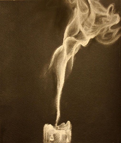 Дым от свечки