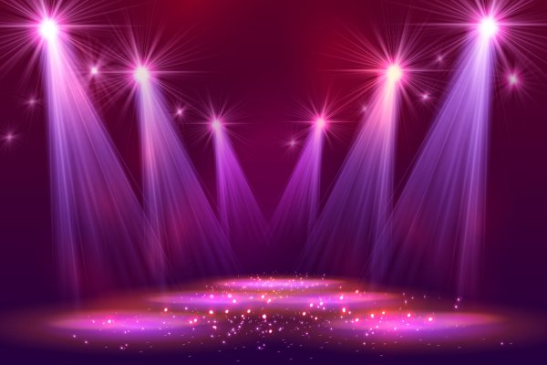 Луч на сцене