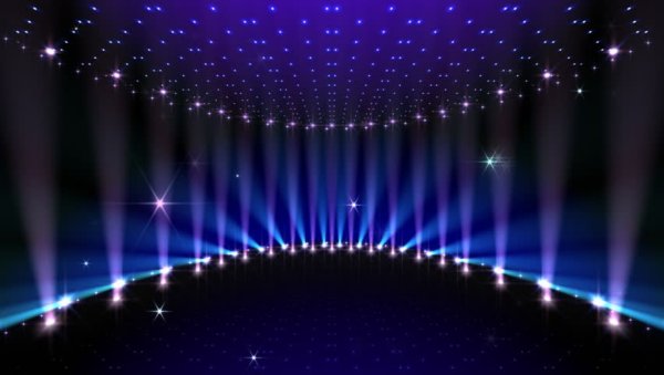 Софиты на сцене