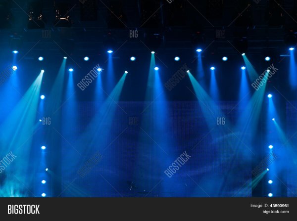 Голубые огни сцены