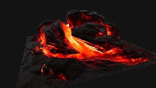 Лава магма Инь Ян