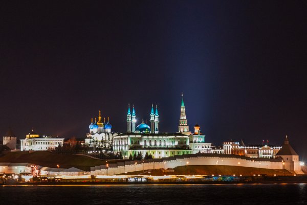 Ночная Казань — «огни Казани»