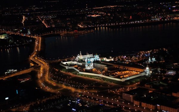 Ночная Казань центр