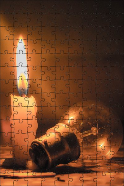 Лампа свеча