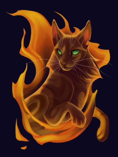 Огненные коты Воители Огнезвёзд