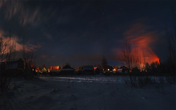 Дрожащие огни печальных деревень