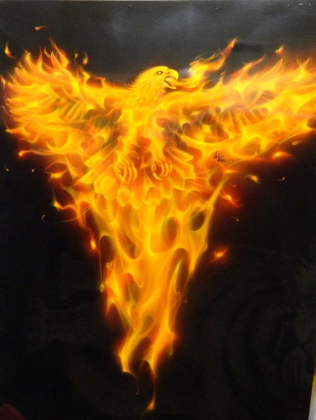 Огонь реалистичный