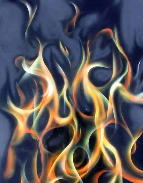 Языки пламени