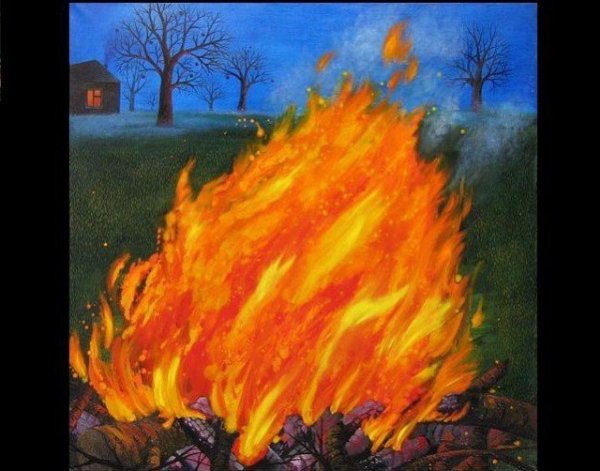 Огонь в изобразительном искусстве