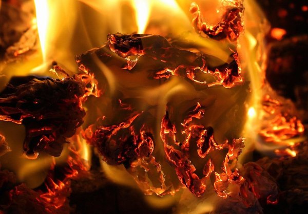 Тление огня