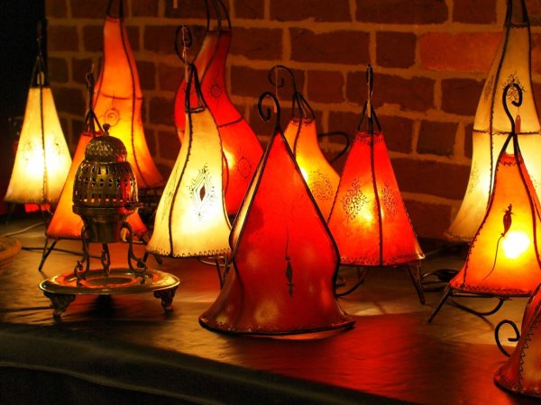 Освещение огнем