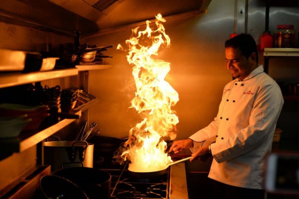 Огонь на кухне